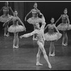 Sean Lavery (front) in the New York City Ballet production of Balanchine's "Tschaikovsky Suite No. 3"