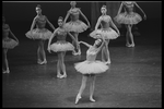 Merrill Ashley (front) in the New York City Ballet production of Balanchine's "Tschaikovsky Suite No. 3"
