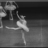 Merrill Ashley (front) in the New York City Ballet production of Balanchine's "Tschaikovsky Suite No. 3"