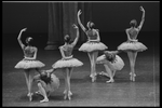 Dancers in the New York City Ballet production of Balanchine's "Tschaikovsky Suite No. 3"
