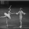 Merrill Ashley and Sean Lavery in the New York City Ballet production of Balanchine's "Tschaikovsky Suite No. 3"
