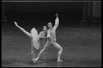 Merrill Ashley and Sean Lavery in the New York City Ballet production of Balanchine's "Tschaikovsky Suite No. 3"