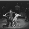 New York City Ballet production of "Slaughter on Tenth Avenue" with Suzanne Farrell, Cornel Crabtree and Joseph Duell, choreography by George Balanchine (New York)