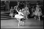 New York City Ballet production of "Sleeping Beauty", with Darci Kistler as Princess Aurora in the Rose Adagio, choreography by Peter Martins (after Marius Petipa) (New York)