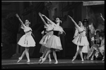 New York City Ballet production of "Coppelia", Act I with Patricia McBride and friends, choreography by George Balanchine and Alexandra Danilova after Marius Petipa (Saratoga)