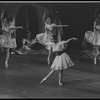 New York City Ballet production of "Coppelia" with Muriel Aasen as Swanilda, choreography by George Balanchine and Alexandra Danilova after Marius Petipa (New York)
