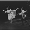 New York City Ballet production of "Coppelia" with Stephanie Saland as Swanilda and Shaun O'Brien as Dr. Coppelius, choreography by George Balanchine and Alexandra Danilova after Marius Petipa (New York)