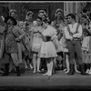 New York City Ballet production of "Coppelia" with Michael Arshansky, Patricia McBride as Swanilda and Jean-Pierre Bonnefous as Franz, choreography by George Balanchine and Alexandra Danilova after Marius Petipa (New York)