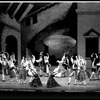 New York City Ballet production of "Don Quixote", puppet show in the village plaza, choreography by George Balanchine (New York)