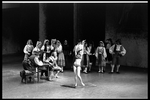 New York City Ballet production of "Don Quixote" with Jacques d'Amboise as Don Quixote, Deni Lamont as Sancho Panza and Susan Freedman as the Belly Dancer, choreography by George Balanchine (New York)