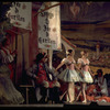 New York City Ballet production of "Coppelia"; scene from Act I, choreography by George Balanchine and Alexandra Danilova after Marius Petipa (Saratoga)