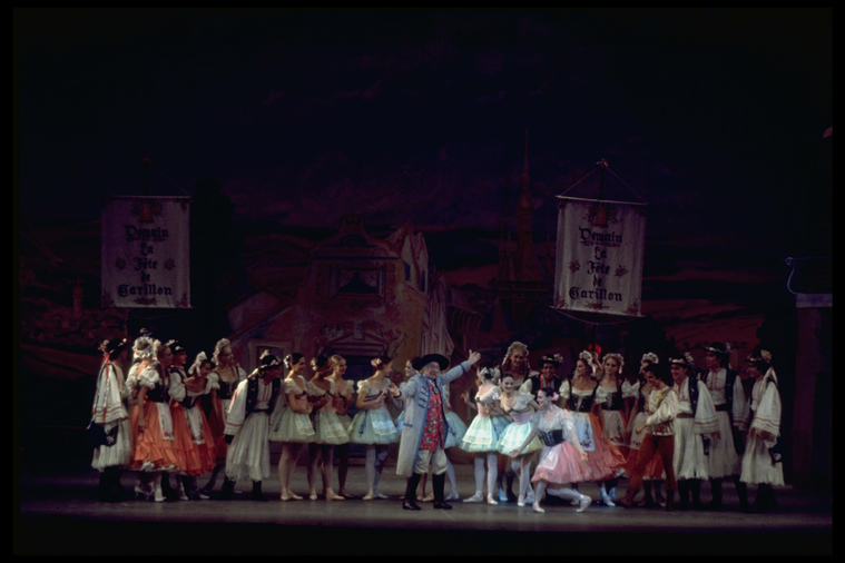 New York City Ballet Production Of Coppelia Scene From Act I With Michael Arshansky Patricia 