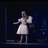 New York City Ballet production of "Coppelia"; scene from Act 2 with Patricia McBride as the doll Coppelia and Shaun O'Brien as Dr. Coppelius, choreography by George Balanchine and Alexandra Danilova after Marius Petipa (Saratoga)