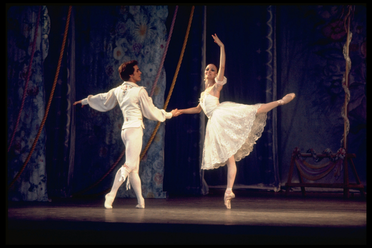 New York City Ballet Production Of Coppelia Scene From Act 3 With Patricia Mcbride And Helgi 