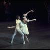 New York City Ballet production of "Coppelia"; scene from Act 3 with Patricia McBride and Helgi Tomasson, choreography by George Balanchine and Alexandra Danilova after Marius Petipa (Saratoga)