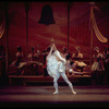 New York City Ballet production of "Coppelia"; scene from Act 3 with Patricia McBride and Helgi Tomasson, choreography by George Balanchine and Alexandra Danilova after Marius Petipa (Saratoga)