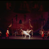 New York City Ballet production of "Coppelia"; scene from Act 3 with Patricia McBride and Helgi Tomasson, choreography by George Balanchine and Alexandra Danilova after Marius Petipa (Saratoga)