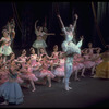 New York City Ballet production of "Coppelia"; scene from Act 3 with Patricia McBride, Helgi Tomasson and students from the School of American Ballet, choreography by George Balanchine and Alexandra Danilova after Marius Petipa (Saratoga)