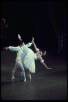 New York City Ballet production of "Coppelia"; scene from Act 3 with Patricia McBride and Helgi Tomasson, choreography by George Balanchine and Alexandra Danilova after Marius Petipa (Saratoga)