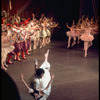 New York City Ballet production of "Coppelia"; scene from Act 3 with Patricia McBride and Helgi Tomasson, choreography by George Balanchine and Alexandra Danilova after Marius Petipa (Saratoga)