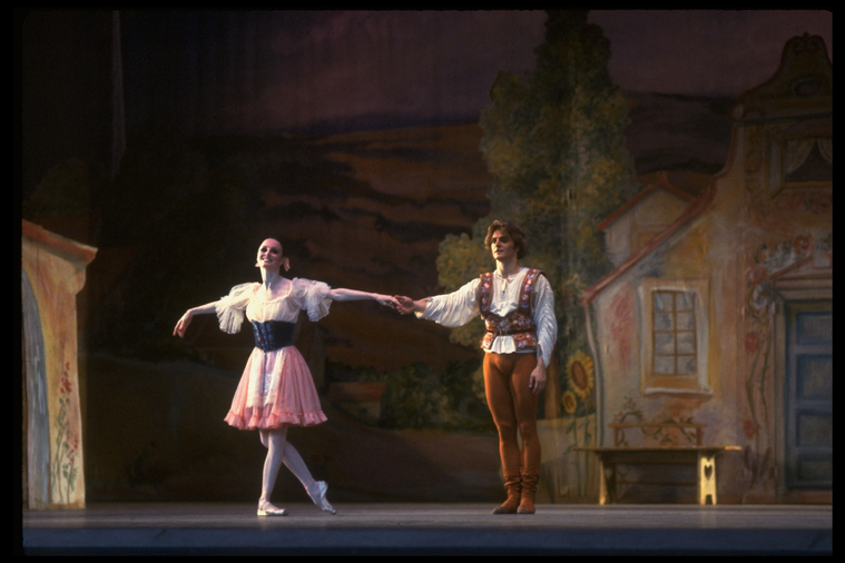 New York City Ballet Production Of Coppelia Scene From Act 1 With Patricia Mcbride As 