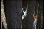 New York City Ballet production of "Coppelia"; scene from Act 3 with Mikhail Baryshnikov, choreography by George Balanchine and Alexandra Danilova after Marius Petipa (Saratoga)
