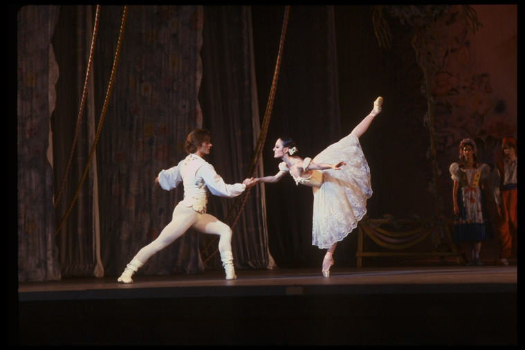 New York City Ballet Production Of Coppelia Scene From Act 3 With Patricia Mcbride And 