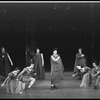 New York City Ballet production of "A midsummer Night's Dream" with Patricia McBride as Hermia, Nicholas Magallanes as Lysander, Francisco Moncion as Theseus, Jillana as Helena and William Carter as Demetrius, choreography by George Balanchine (New York)