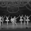 New York City Ballet production of "A midsummer Night's Dream" with Patricia McBride as Hermia and Nicholas Magallanes as Lysander, choreography by George Balanchine (New York)