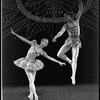 New York City Ballet production of "A Midsummer Night's Dream" with Allegra Kent and Jacques d'Amboise, choreography by George Balanchine (New York)