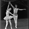 New York City Ballet production of "A Midsummer Night's Dream" with Allegra Kent and Jacques d'Amboise, choreography by George Balanchine (New York)