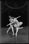 New York City Ballet production of "A Midsummer Night's Dream" with Allegra Kent and Jacques d'Amboise, choreography by George Balanchine (New York)