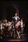 New York City Ballet production of "Don Quixote" with Jacques d'Amboise as Don Quixote, choreography by George Balanchine (New York)