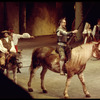 New York City Ballet production of "Don Quixote" with Jacques d'Amboise as Don Quixote and Deni Lamont as Sancho Panza, choreography by George Balanchine (New York)