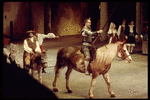 New York City Ballet production of "Don Quixote" with Jacques d'Amboise as Don Quixote and Deni Lamont as Sancho Panza, choreography by George Balanchine (New York)