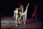 New York City Ballet production of "Don Quixote" with Suzanne Farrell as Dulcinea and Nolan T'Sani as her Cavalier, choreography by George Balanchine (New York)