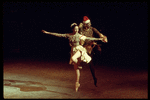 New York City Ballet production of "Don Quixote" with Colleen Neary and Peter Naumann in the Rigaudon Flamenco, choreography by George Balanchine (New York)