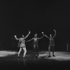 New York City Ballet production of "A Midsummer Night's Dream" with Nicholas Magallanes (Lysander), Arthur Mitchell (Puck) and William Carter (Demetrius), choreography by George Balanchine (New York)