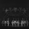 New York City Ballet production of "A midsummer Night's Dream" with Patricia McBride at left, Gloria Govrin at center and Jillana at left, choreography by George Balanchine (New York)