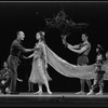 New York City Ballet production of "A Midsummer Night's Dream" with George Balanchine rehearsing Suzanne Farrell as Titania, choreography by George Balanchine (New York)
