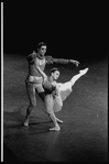 New York City Ballet production of "A Midsummer Night's Dream" with Allegra Kent and Jacques d'Amboise, choreography by George Balanchine (New York)