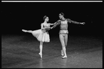 New York City Ballet production of "A Midsummer Night's Dream" with Allegra Kent and Jacques d'Amboise, choreography by George Balanchine (New York)