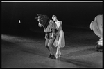 New York City Ballet production of "A midsummer Night's Dream" with Patricia McBride as Titania dancing with Bottom, choreography by George Balanchine (New York)