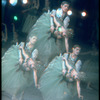New York City Ballet production of "Jewels" (Emeralds); multiple exposure with Violette Verdy and Conrad Ludlow, choreography by George Balanchine (New York)