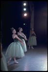 New York City Ballet production of "Jewels" (Emeralds) with Susan Pilarre and Virginia Stuart, choreography by George Balanchine (New York)