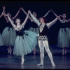 New York City Ballet production of "Jewels" (Emeralds) with Violette Verdy and Conrad Ludlow, choreography by George Balanchine (New York)