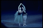 New York City Ballet production of "Jewels" (Emeralds) with Susan Hendl and Nolan T'Sani, choreography by George Balanchine (New York)