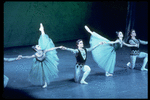 New York City Ballet production of "Jewels" (Emeralds) with Elyse Borne, Daniel Duell and Heather Watts, choreography by George Balanchine (New York)