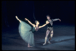 New York City Ballet production of "Jewels" (Emeralds) with Karin von Aroldingen and Nolan T'Sani, choreography by George Balanchine (New York)