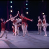 New York City Ballet production of "Jewels" (Rubies) with Patricia Neary, Paul Mejia (kneeling) and Richard Rapp, choreography by George Balanchine (New York)